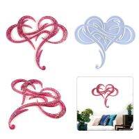 Love Wall Hanging Epoxy Resin Mold Wall Hanging Infinity Heart Wall Decor Silicone Mold