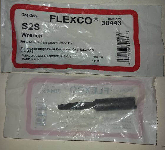 Flexco S2S Wrench / Belt Fastener Wrench / Flexco Hand Tool / Belt