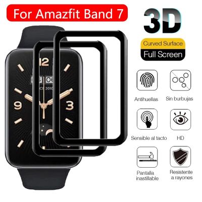 For Huami Amazfit Band 7 Smartwatch Screen Protector Full Coverage Clear Soft Protective Film Cover For Amazfit Band 7 Drills Drivers