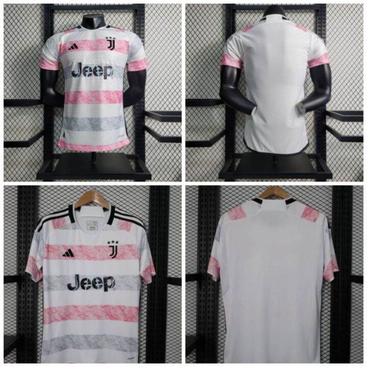 เสื้อกีฬาแขนสั้น-ลายทีม-juventus-away-23-24