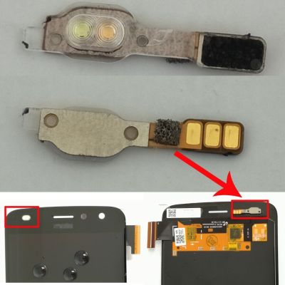 【✆New✆】 anlei3 Shyueda อะไหล่หลอดไฟสายเคเบิลงอได้อุปกรณ์เสริมไฟถ่ายรูปสำหรับ Motorola Moto Z / Z2 Play Xt1710