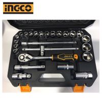 INGCO ชุดลูกบล็อค 1/2" 25 ชิ้น รุ่น HKTS12251 (25Pcs 1/2" socket set)