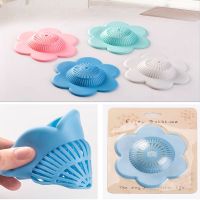 4 Color Newest Bathroom Washbasin Drain Hair Catcher Irregular Pattern Bath Stopper Plug Sink Strainer Filter Kitchen Accessory