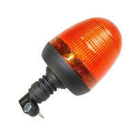 สีเหลืองอำพันความปลอดภัยยืดหยุ่นท่อ Mount Mini Beacon LED Strobe Light 360องศาไฟเตือนแฟลชสำหรับรถจักรยานยนต์ Forklift