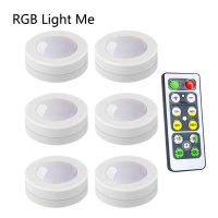 Smart Lights Wireless Dimmable Touch Sensor LED Night Light Kitchen Cabinets Wardrobe Toilet Lighting With Remote Control Lamps