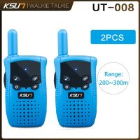 J93เครื่องส่งรับวิทยุขนาดเล็ก UT-008 KSUN วิทยุสำหรับเด็ก2ชิ้น0.5W สถานีวิทยุพกพาความถี่ยูเอชเอฟของขวัญคริสต์มาสวิทยุสื่อสารแบบพกพา