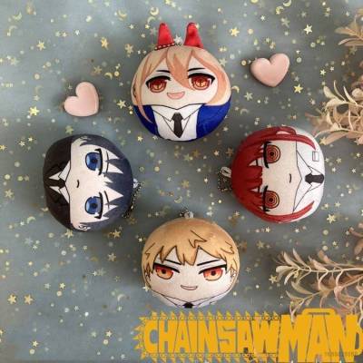 พวงกุญแจ จี้ตุ๊กตาอนิเมะ Jason Chainsaw Man Power Denji Makima Aki ของเล่นสําหรับเด็ก