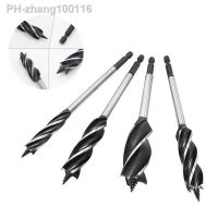 1Pc 10-35mm Drill Bit Set 4 Slots 4 Edges Blades Twist Drill Bit Wood Fast Cut Auger Carpenter Joiner Tool Woodworking Tools