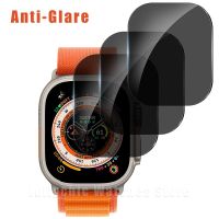 For Apple Watch Ultra 49MM Anti-Peeping Anti-Glare Screen Protector Soft Film for IWatch Series 8 7 SE 4 5 6 40MM 44MM 41MM 45MM Screen Protectors