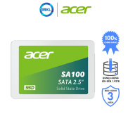Ổ cứng SSD Acer SA100 SATA lll dung lượng tối đa 1.92TB tốc độ đọc tối đa