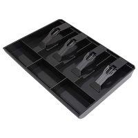 Cash Register Drawer - Tray Replacement 4 Bill/3 Coin Cash Register Insert Tray,12.6 x 9.6 x 1.4Inch