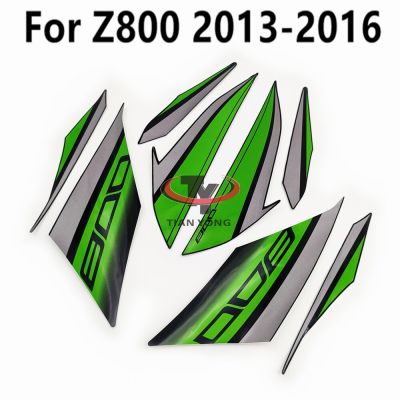 ชุดเต็มรูปแบบฟิล์มกันรอยตกแต่งรถจักรยานยนต์สำหรับ Kawasaki Z800 2013-2014-2015-2016สติ๊กเกอร์ปะติดคุณภาพสูง