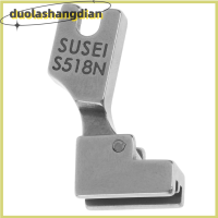 [Duola] ตีนผีสำหรับจักรเย็บผ้าอุตสาหกรรมแบบมีซิปใช้เท้ากดสำหรับเย็บ S518N