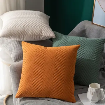 Blesiya Square Cushion Velvet Linen Pillowcase Home Decor Cushion Covers