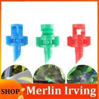 Merlin Irving Shop 50pcs 90/180/360 Degrees Garden Watering Irrigation Refraction Mozzle Flower Mist Water Threaded Connection Sprayer