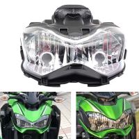 ไฟหน้ารถจักรยานยนต์โคมไฟสำหรับ Kawasaki Z900 Z 900 2017 2018 2019ประกอบด้านหน้าโคมไฟหลอดไฟหน้าฝาครอบแฟริ่ง