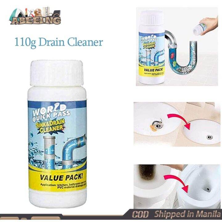 Sink And Drain Cleaner Chemical Agent For Kitchen Toilet Sink Floor Tile Dredging Fast Effective