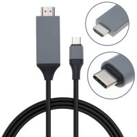 [LUNA electronic accessories] USB 3.1ประเภท C เป็น HDMI-เข้ากันได้สายอะแดปเตอร์4K 30Hz สำหรับ Macbook Samsung S8