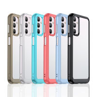 Galaxy M14 Case, WindCase Clear PC Back TPU Bumper Case Cover for Samsung Galaxy M14