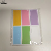 Studyset IN stock Colorful Coding Labels Waterproof Self-adhesive Stickers For Books Refrigerators Walls Storage Bins