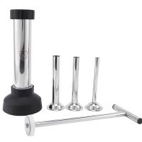 Stainless Steel Sausage Stuffer Sausage Filling Machine Syringe Meat Filler Kitchen Tools Manual Sausage Hot Dog Maker