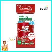 ถุงขยะม้วน CHAMPION มอร์นิ่งเฟรช 24x28 นิ้ว สีแดง 20ใบGARBAGE BAGS CHAMPION 24X28" MORNING FRESH RED 20PCS **ขายดีที่สุด**