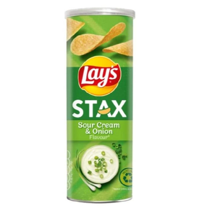 Lay's Stax Sour Cream Onion 135g | Lazada PH