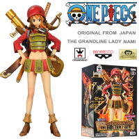 Figure ฟิกเกอร์ งานแท้ 100% แมวทอง Banpresto One Piece Film Z วันพีซ ฟิล์ม แซด วันพีช The Grandline Lady Nami นามิ กลุ่มโจรสลัดหมวกฟาง Ver Original from Japan อนิเมะ โมเดล