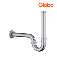 Globo ท่อน้ำทิ้งแบบ P-Trap ความยาวพิเศษ แนวตั้ง 42 ซม.แนวนอน 30 ซม. รุ่น GA-01-122-50