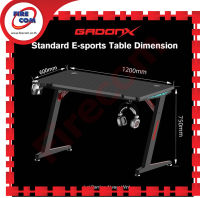 โต๊ะคอมพิวเตอร์ GADONX DE-X1 Profession E-Sport Table (120x30x75cm.) สามารถออกใบกำกับภาษีได้