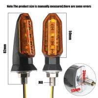 【CW】◑  2PCS Motorcycle Turn Headlight Front Rear Flashing Blinker for UTV