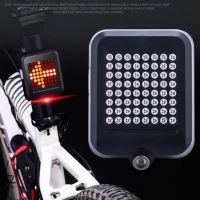 ✙▦✥ Universal USB Charged Smart Bike Turn Signal Brake Light Warning LED Tail Lamp Bicycle Accessories Replacement Parts