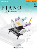 หนังสือเปียโน Basic Piano Adventures Level 3A Theory