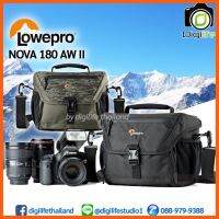 SALE กระเป๋า Lowepro Bag NOVA 180 AW II - กระเป๋ากล้องกันน้ำ ##กล้องถ่ายรูป ถ่ายภาพ ฟิล์ม อุปกรณ์กล้อง สายชาร์จ แท่นชาร์จ Camera Adapter Battery อะไหล่กล้อง เคส