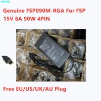 “FSP090M-RGA ของแท้ของใหม่” 15V 6A 90W อะแดปเตอร์แปลงไฟฟ้าสลับ4PIN สำหรับเครื่องชาร์จอุปกรณ์ไฟ FSP