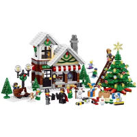 City Creative Expert Winter Village Toy Shop 10249 Building Blocks House Santa Claus Store Bricks Kids Christmas Gift Toys