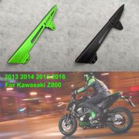 ฝาครอบป้องกันป้องกันโซ่สายพานด้านหลังของรถจักรยานยนต์สำหรับ Kawasaki Z800 Z 800 2013 2014 2015 2016 CNC ที่หุ้มสายพานโซ่อะลูมิเนียม