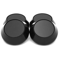 Style 4PCS Solid Durable ABS 65MM Wheel Center Cap Sport Rim Hub Caps Cover 60MM Clip for Rays CE28 TE37 RE30 G25 ZE40 Car Accessories Black