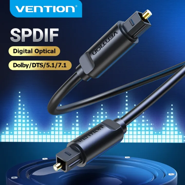 Vention Digital Optical Audio Cable Toslink SPDIF Coaxial Cable For
