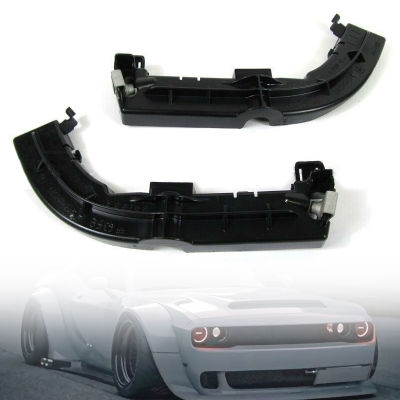 For Dodge Challenger 2pcs Bumper Support Retainer Black Durable Bumpers Bracket AD Car Accessories