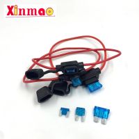 【DT】hot！ 1Set Medium/Mini/Micro Car Fuse Type In Holder Socket 18/16/14/12/10AWG 5A10A20A30A40A50A