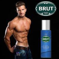 BRUT PARIS 1965 Deodorant Oceans Efficacite Longue Duree 200ml. สเปรย์ระงับกลิ่นกายลิขสิทธิ์แท้จากต่างประเทศกลิ่นหอมใหม่สำหรับผู้ชายผสานความเซ็กซี่หรูหราน่าค้นหา