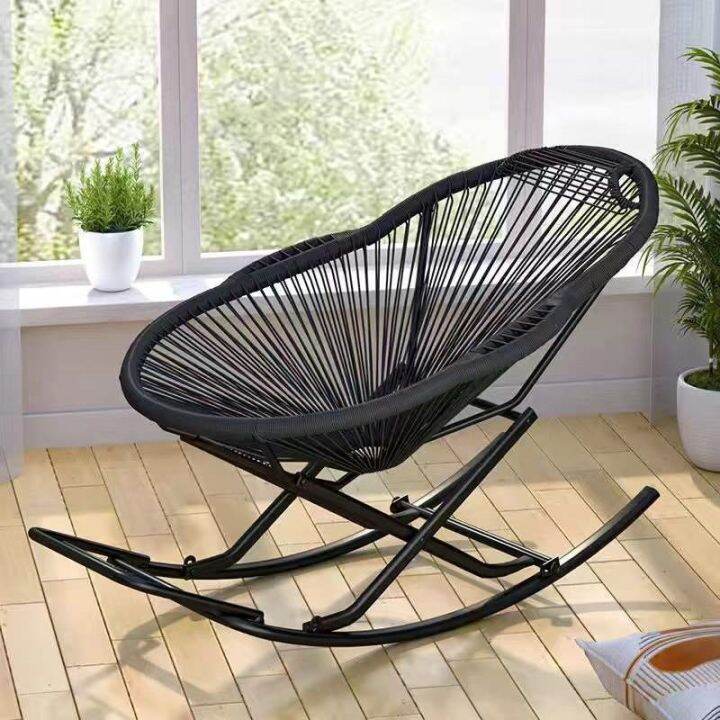 [COD] chair nap rocking recliner rattan balcony lunch break modern