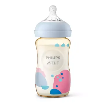 Philips Avent Natural Response AirFree Vent Baby Bottle 1m+ Bear 260ml