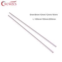 2pcs Optical Axis OD 6mm 8mm 10mm 12mm 16mm linear shaft 3d printer parts 100mm 150mm 200 Cylinder Chrome Plated Liner Rods axis