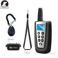 ZZOOI Dog Training Collar Automatic Bark&amp;Training Mode Collar Dog Bark Collar With Remote Up to 3300ft Range+Training Clicker