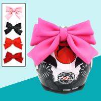 Motorcycle Helmet Decorative Accessories Helmet Bowknot Knot Bike Bowknot Cosplay Adhesive Quick Release Extra Large Bow