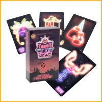 นีออน Lighthouse Role › Oracle Card Party Games › 78 ชิ้น เกมส์การ์ดโชคชะตา สกิลทุกระดับ › Party Tarot ไพ่พยากรณ์