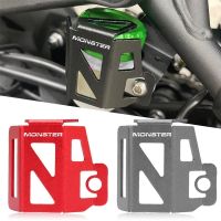 สำหรับ Ducati 695มอนสเตอร์696 796 795 797 821 1000 1100S 1200ถังน้ำมันเบรค CNC กระจกมองหลังมอร์เตอร์ไซต์เคสหุ้มปกป้องถ้วยน้ำมัน