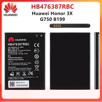 แบตเตอรี่แท้ HUAWEI Honor 3X G750 B199 HB476387RBC 3000MAh...